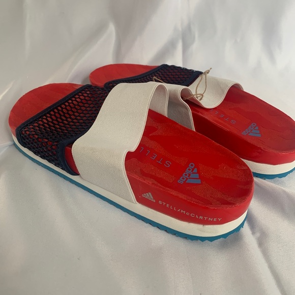 Stella McCartney Adidas Slides sz7 - Picture 1 of 6